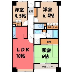 サーパス今泉の物件間取画像